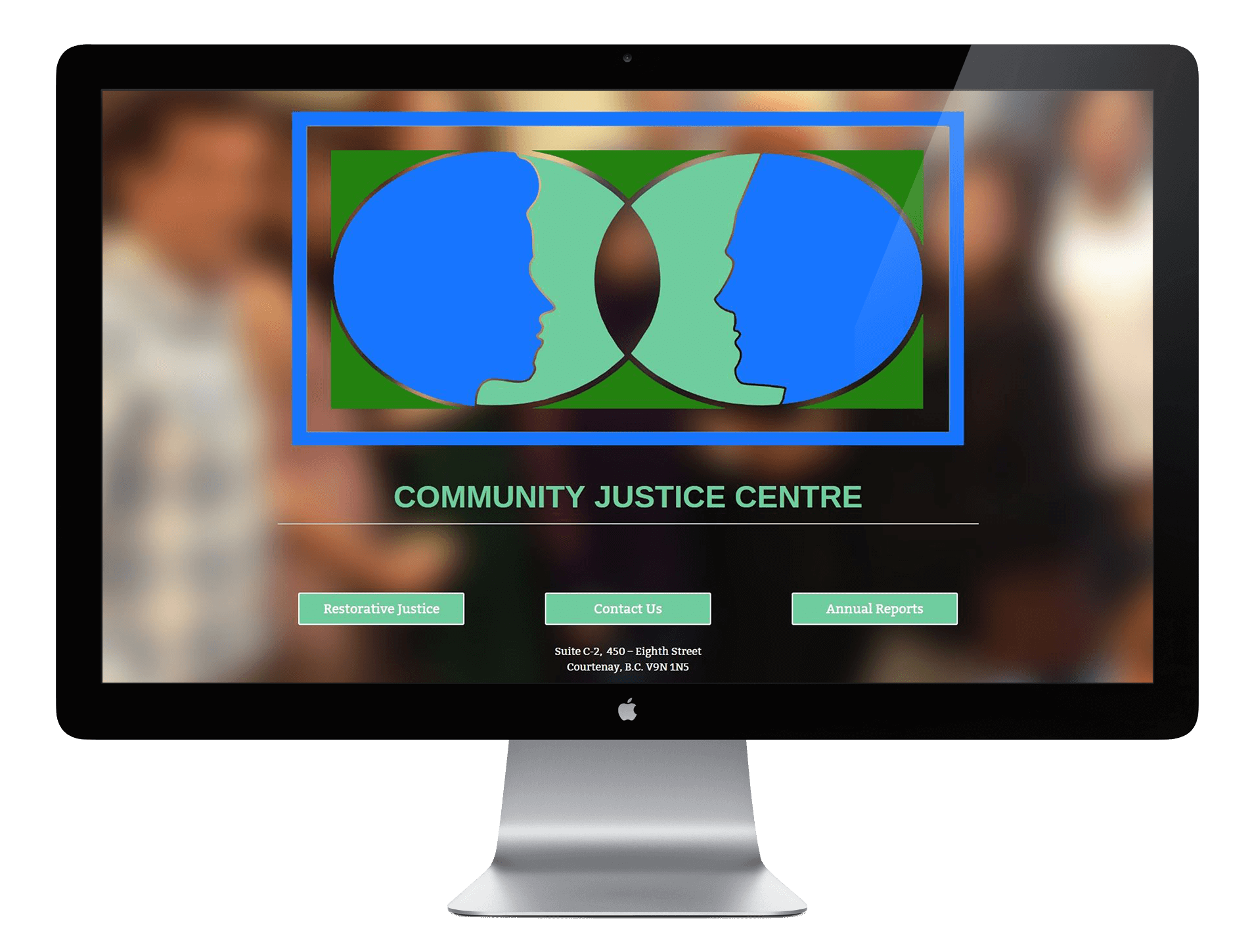 Community Justice Centre Website Screen Capture